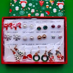 12 days of Christmas Avon Earrings